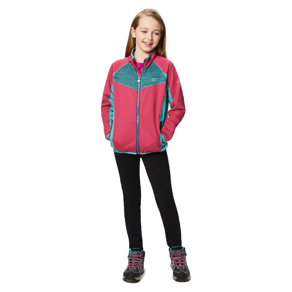 Regatta Kids Oberon Stretch Fabric Fleece Jacket