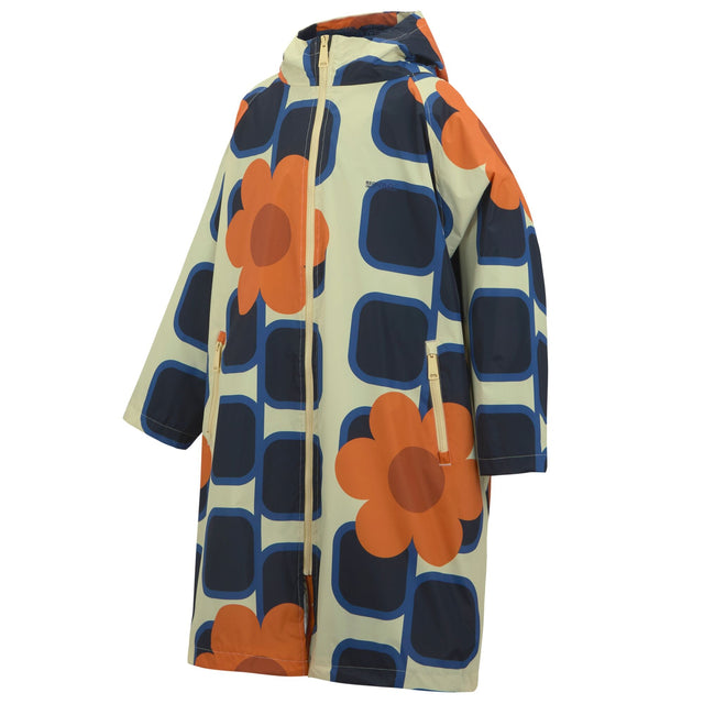 Regatta Junior Orla Kiely Kids Waterproof Dry Robe Changing Robe