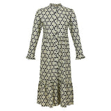 Regatta Womens Orla Kiely Midi Coolweave Cotton Summer Dress