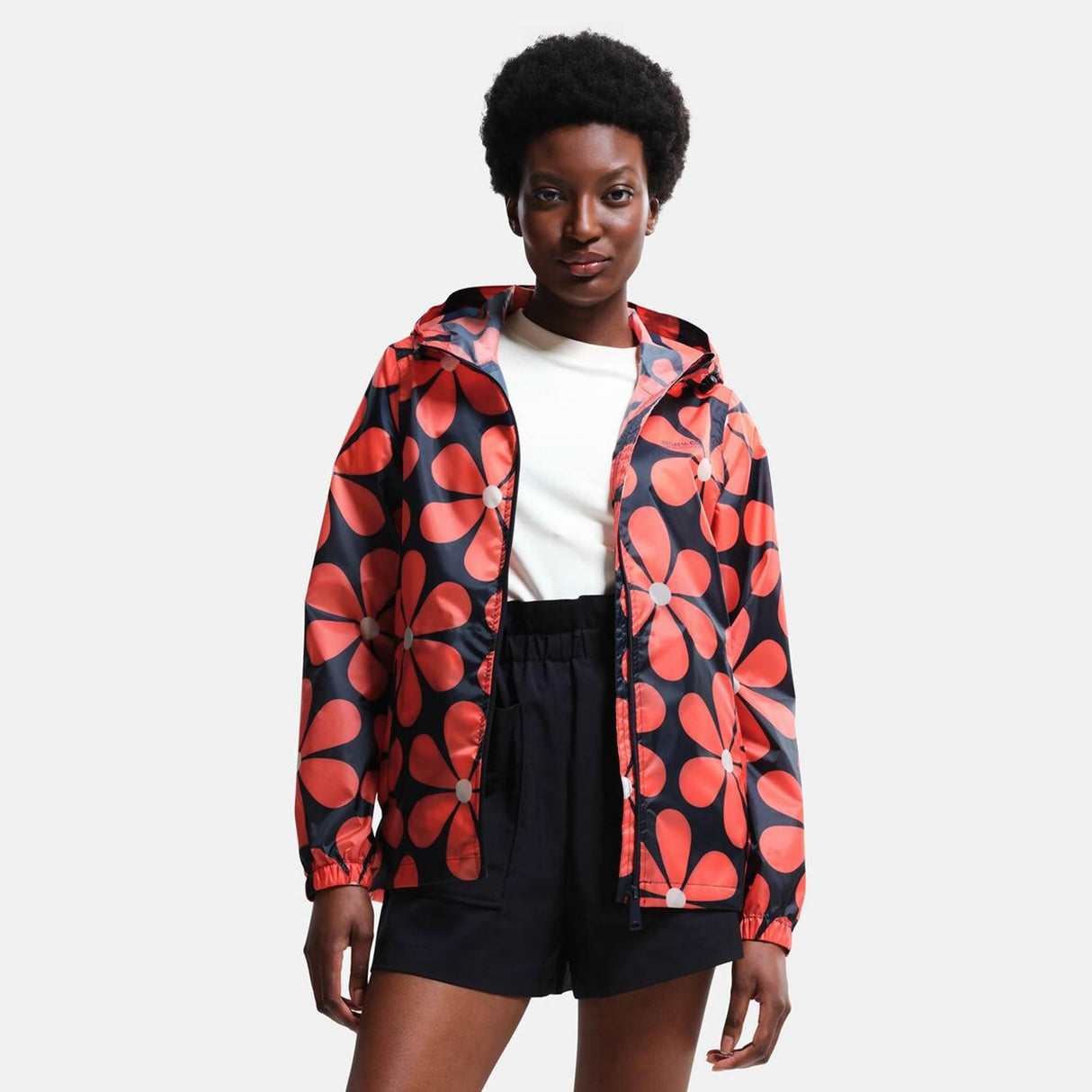 Regatta Womens Orla Kiely Summer Pack It Waterproof Packaway Jacket