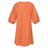 Regatta Womens Orla Kiely Tie Neck  Casual Summer Dress