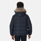 Regatta Kids Parkes Fur Trim Insulated Parka Coat Jacket