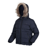 Regatta Kids Parkes Fur Trim Insulated Parka Coat Jacket