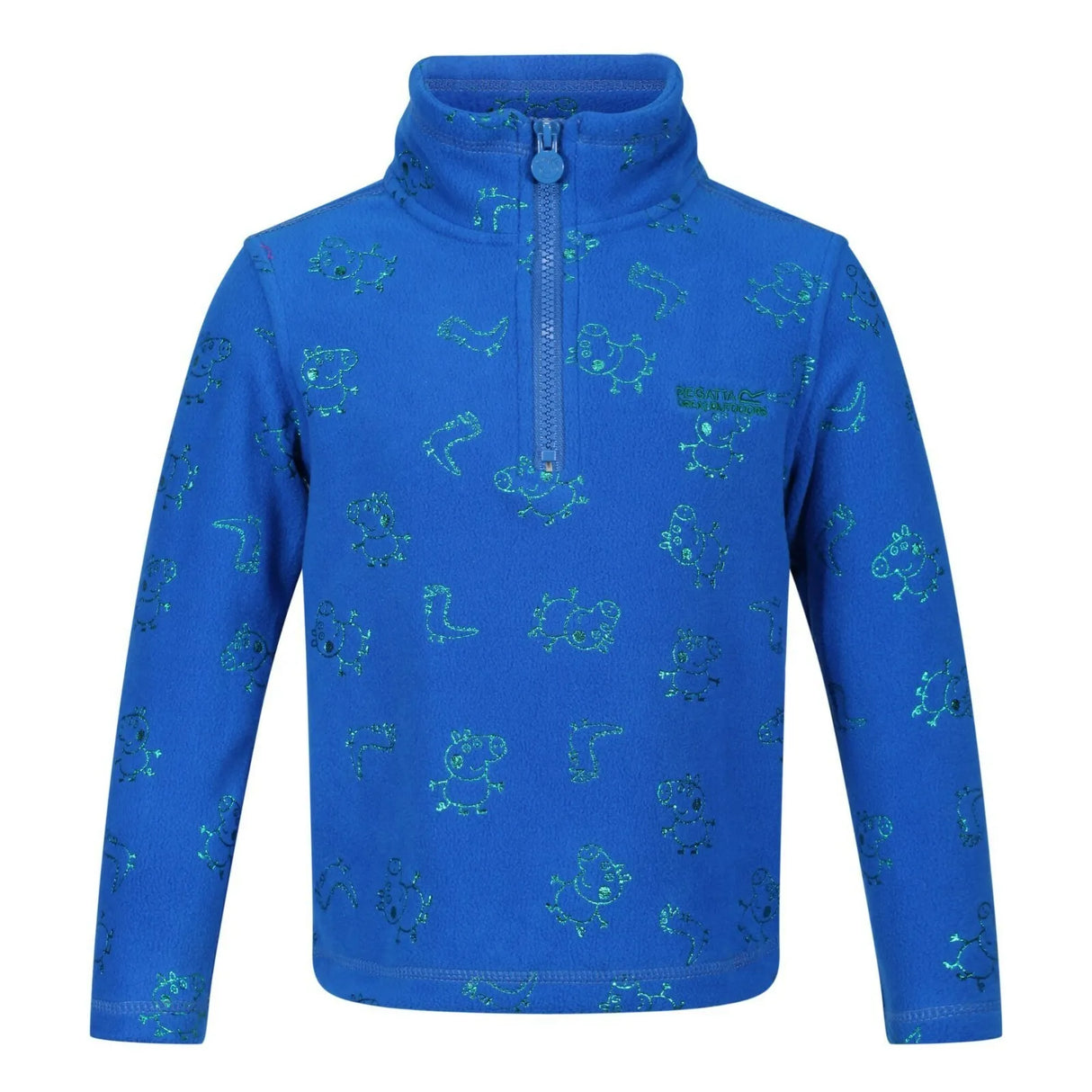 Regatta Kids Peppa Pig Half Zip Fleece Jacket