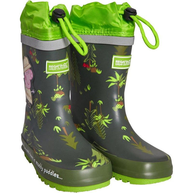 Regatta Kids Peppa Pig Splash Wellies Waterproof Wellington Boots