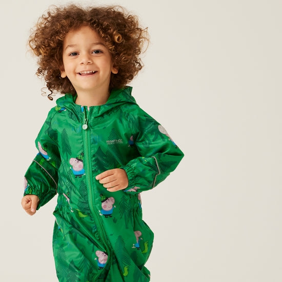 Regatta Kids Pobble Waterproof Puddle Suit