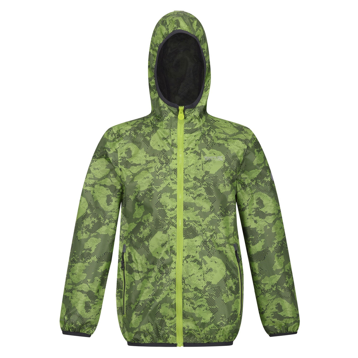 Regatta Kids Printed Lever Waterproof Jacket