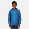 Regatta Kids Printed Lever Waterproof Jacket