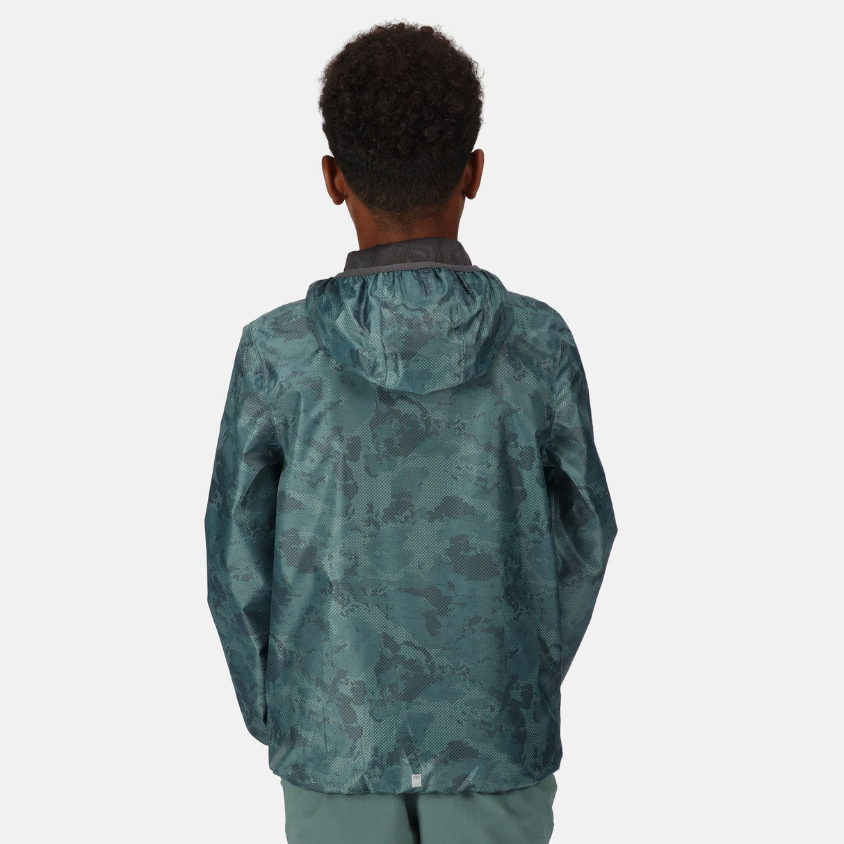 Regatta Kids Printed Lever Waterproof Jacket