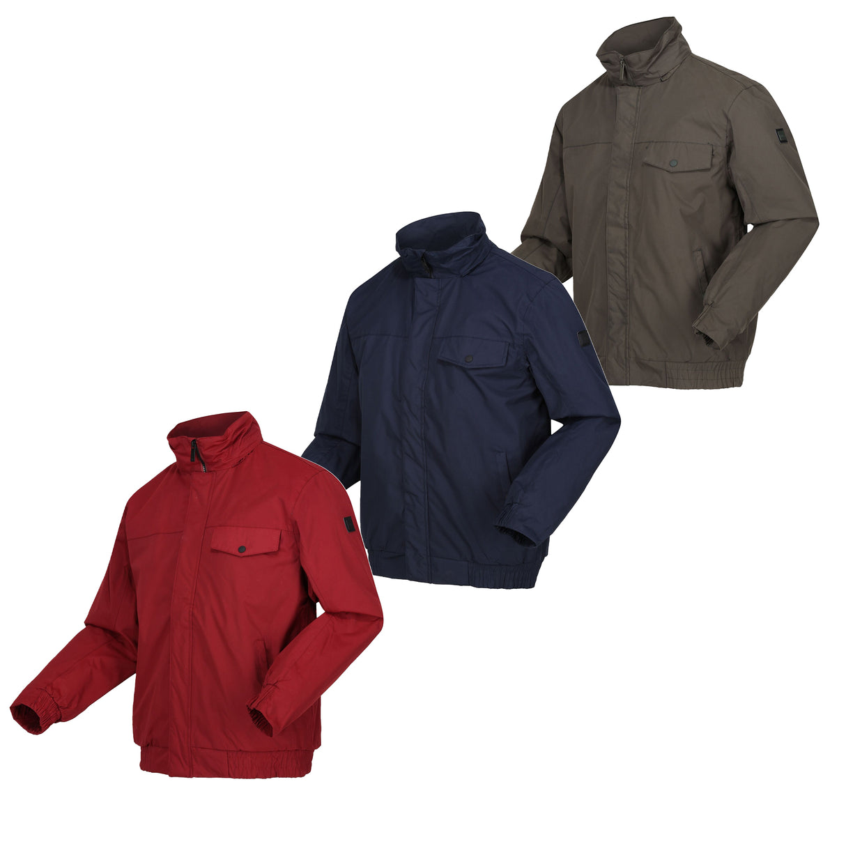 Regatta Mens Raynor Insulated Waterproof Bomber Jacket