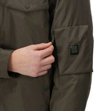 Regatta Mens Raynor Insulated Waterproof Bomber Jacket