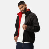 Regatta Mens Dover Fleece Lined Waterproof Bomber Jacket - Logo