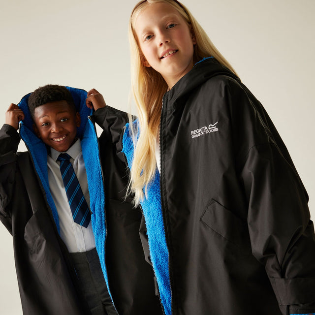 Regatta Kids Hooded Waterproof Dry Changing Robe