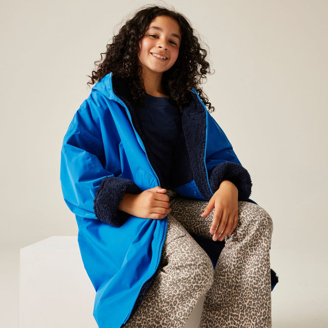 Regatta Kids Hooded Waterproof Dry Changing Robe