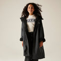 Regatta Kids Fur Trim Hooded Waterproof Pro Dry Changing Robe