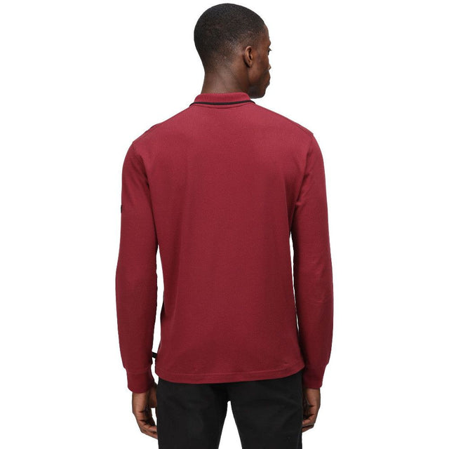 Regatta Mens Leaonzo Long Sleeved Polo Shirt