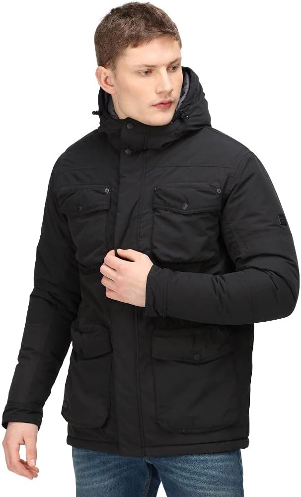 Regatta Mens Ronan Insulated Waterproof Parka Jacket