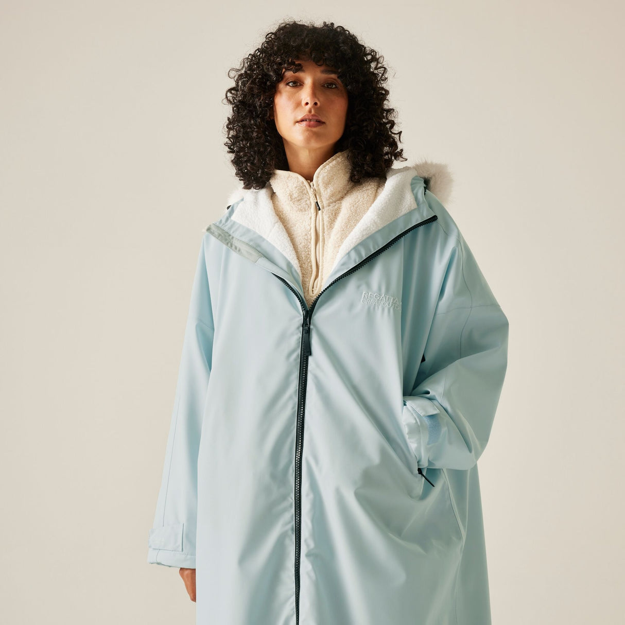 Regatta Adults Pro Fur Lined Waterproof Dry Changing Robe