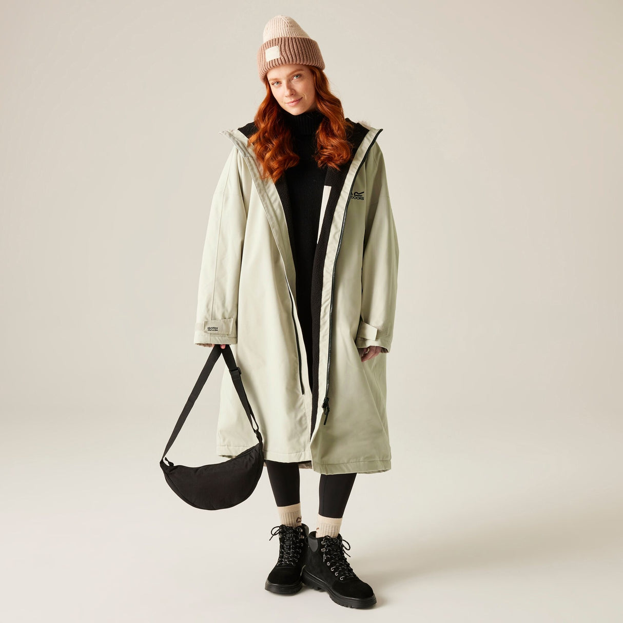 Regatta Adults Pro Fur Lined Waterproof Dry Changing Robe