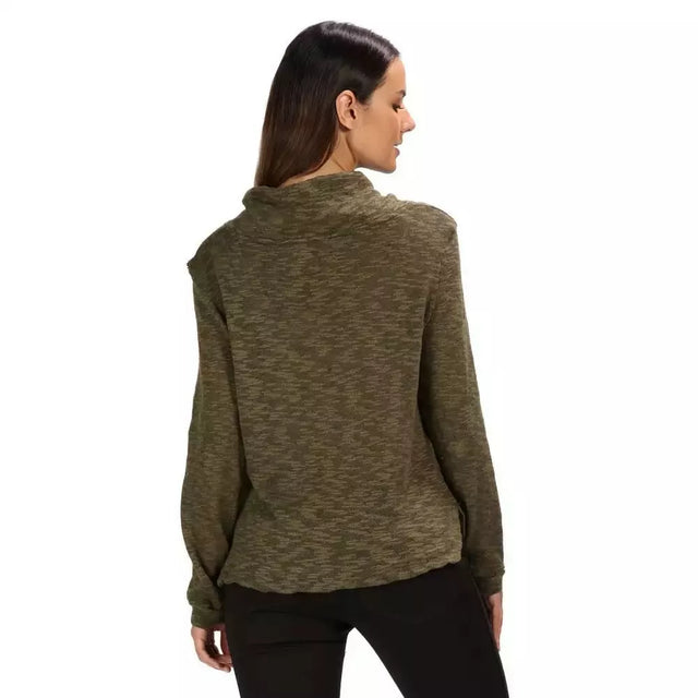 Regatta Womens Celestia Wrap Over Neck Pullover Fleece Jumper Sweater