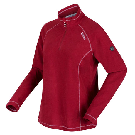 Regatta Womens Montes Half Zip Micro Fleece Jacket