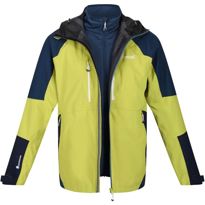 Regatta Mens Sacramento VII 3 in 1 Waterproof Jacket