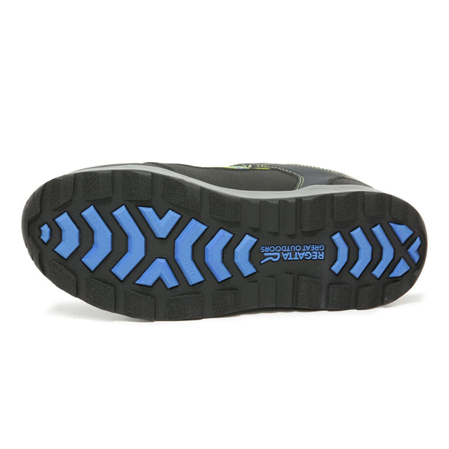 Regatta Kids Samaris V Mid Junior Hiking Velcro Waterproof Boots