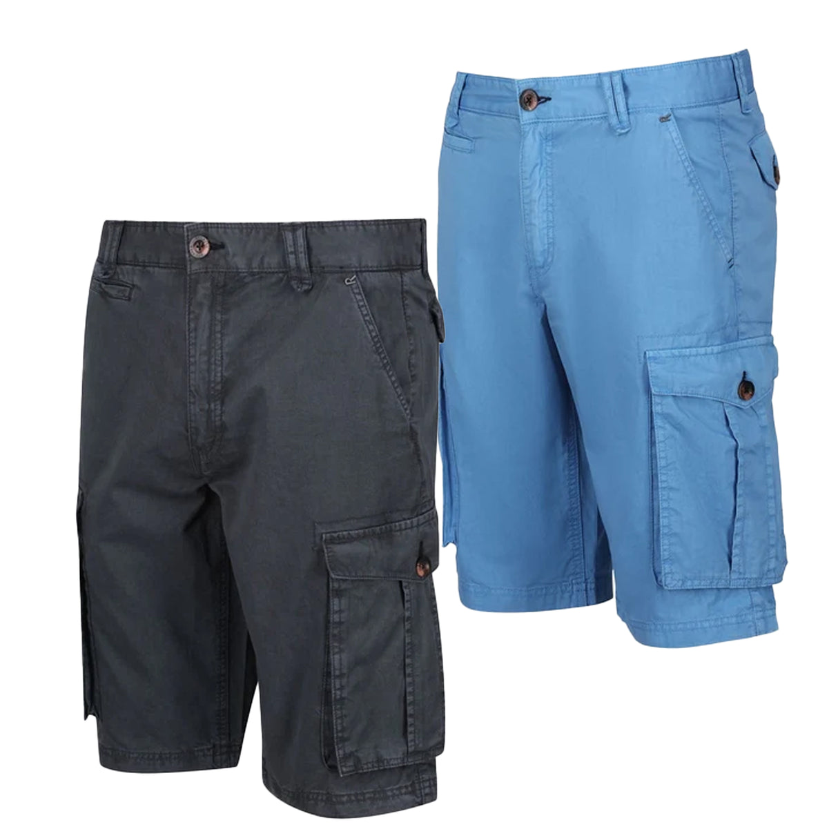 Regatta Mens Shorebay Vintage Look Cargo Shorts