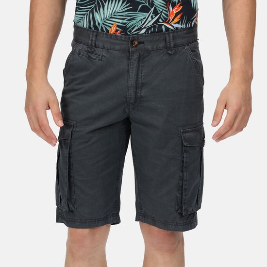 Regatta Mens Shorebay Vintage Look Cargo Shorts