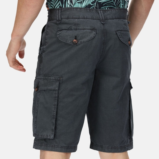 Regatta Mens Shorebay Vintage Look Cargo Shorts