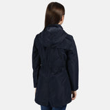 Regatta Kids Boys Girls Talina Waterproof Parka Jacket - Navy