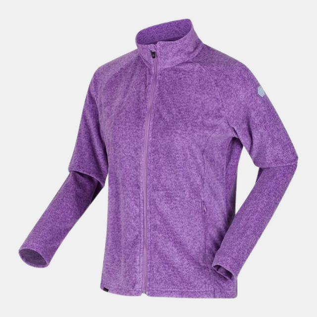 Regatta Womens Tillow Full Zip Velour Fleece Jacket