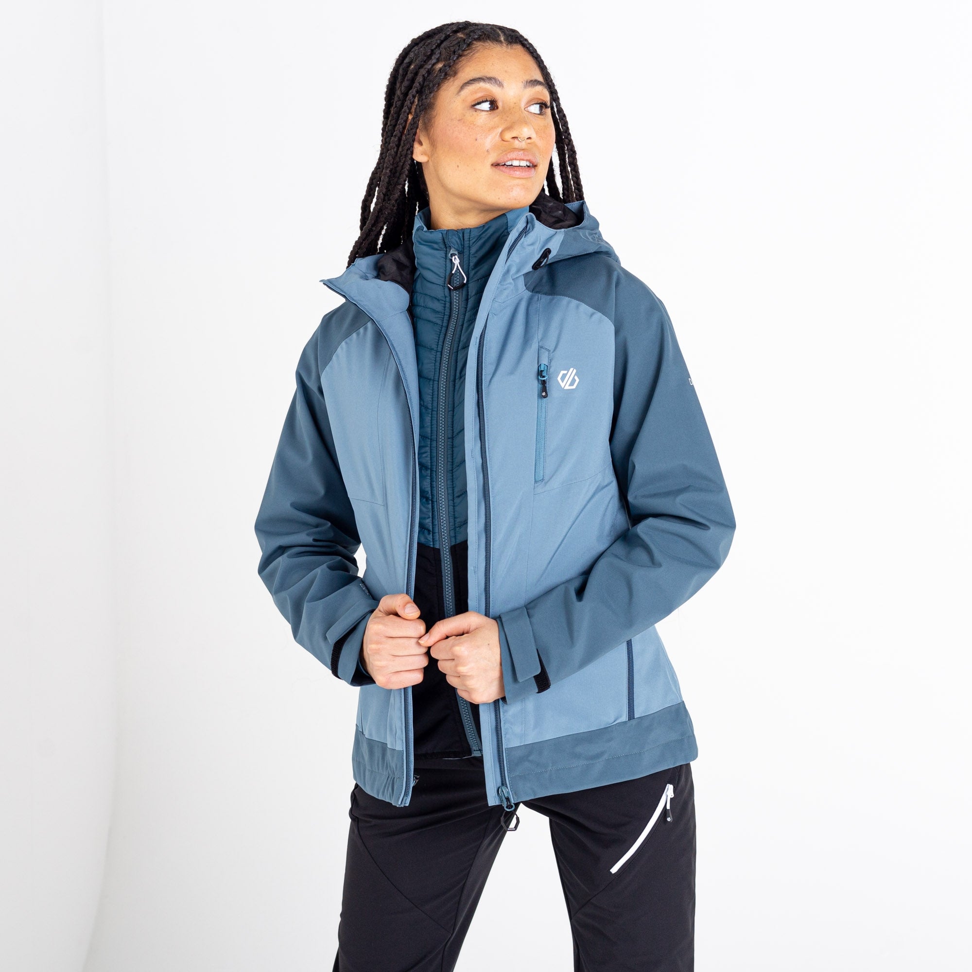 Dare2b Womens Veritas Era Stretch Breathable Waterproof Jacket Portstewart Clothing Company