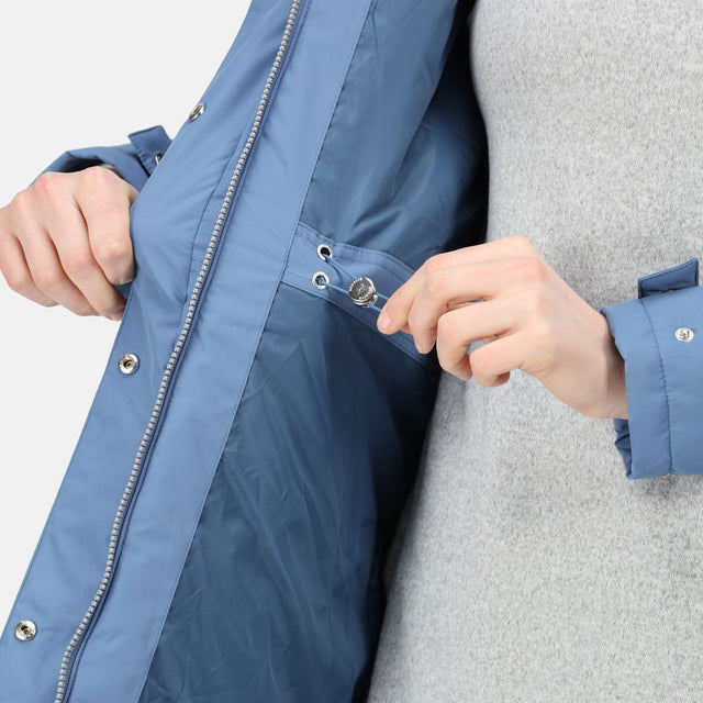 Regatta Womens Voltera Waterproof Insulated Battery Heated Parka Jacket