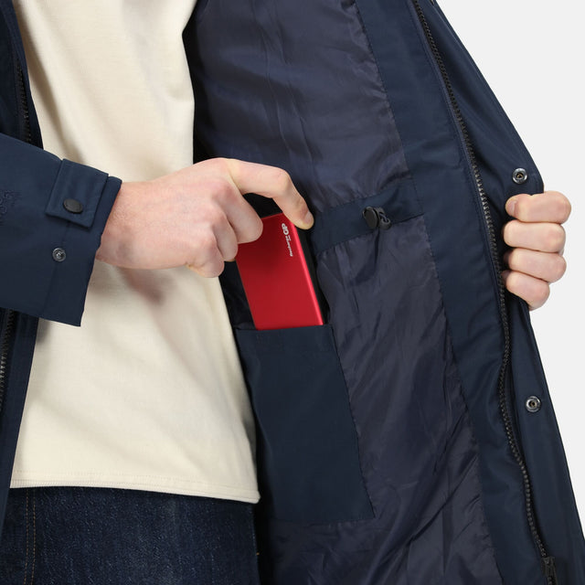 Regatta Mens Volter Battery Heated Insulated Winter Waterproof Parka Jacket