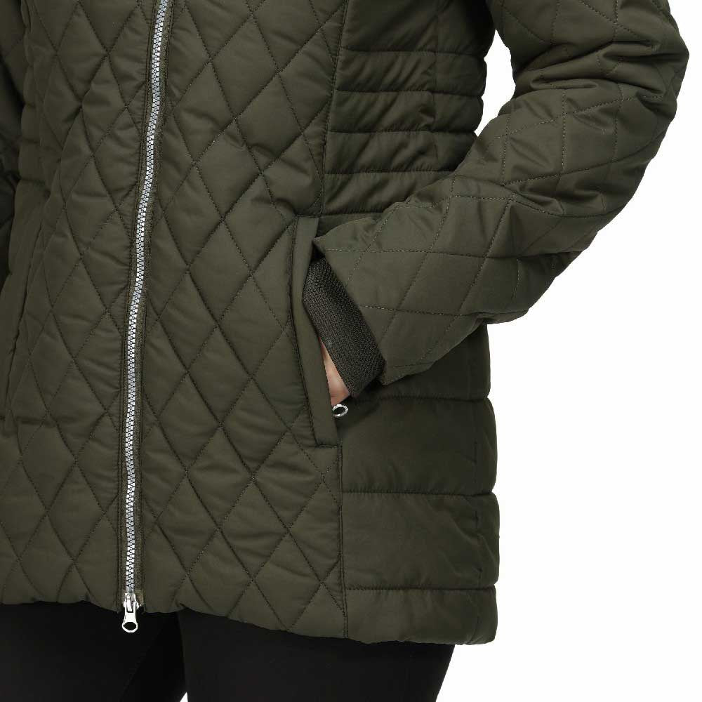 Regatta Womens Zalika Hooded Insulated Quilted Jacket