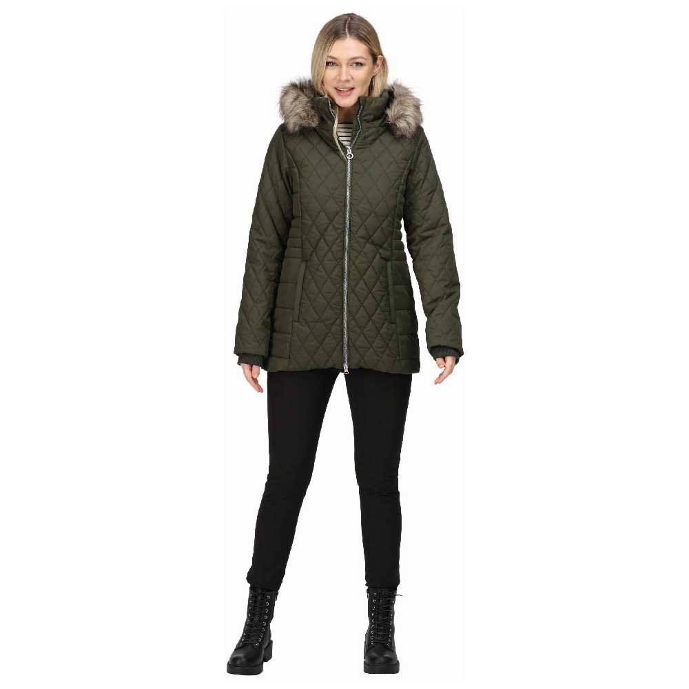 Regatta Womens Zalika Hooded Insulated Quilted Jacket